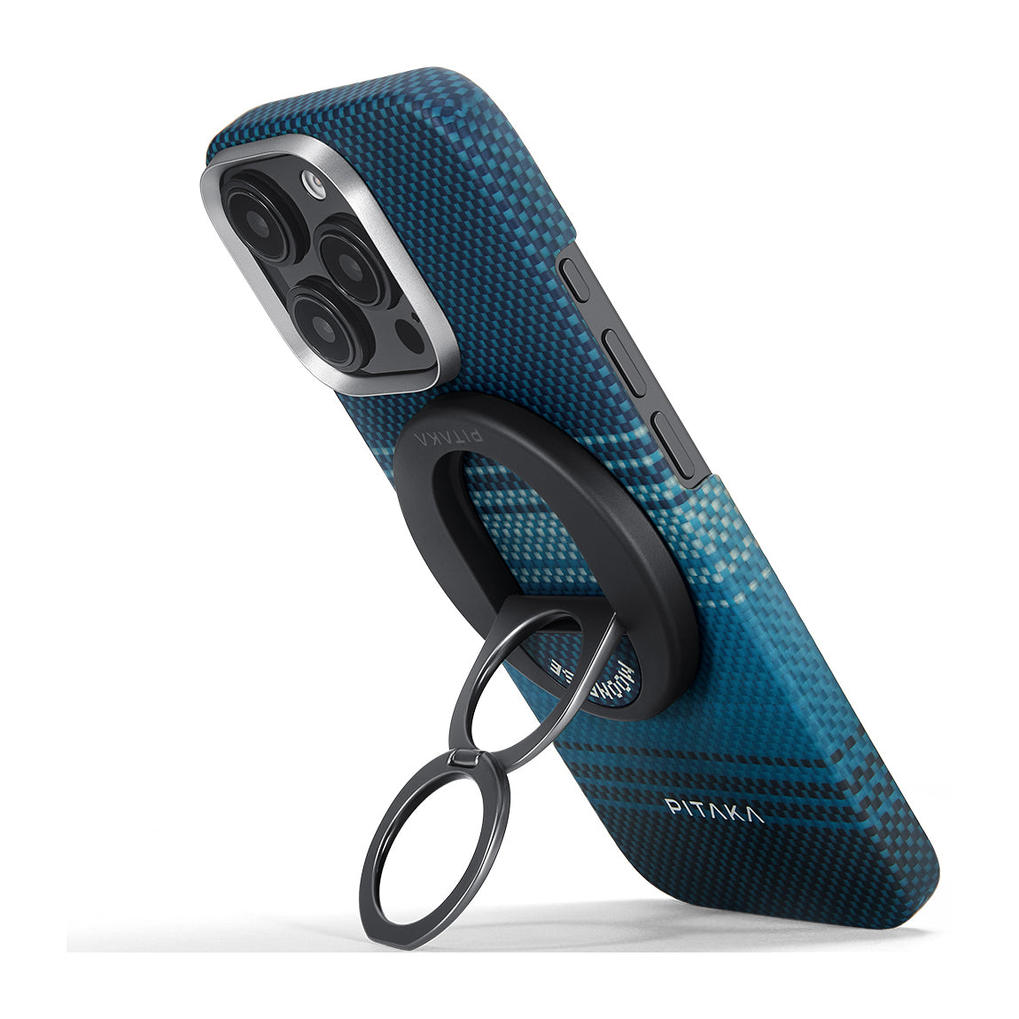 Pitaka Aramid Fiber Sunset Moonrise Serisi Moonrise MagEZ Grip 3 Magnetik Ring Stand Telefon Tutucu Pitaka Aramid Fiber Sunset Moonrise Serisi Moonrise MagEZ Grip 3 Magnetik Ring Stand Telefon Tutucu